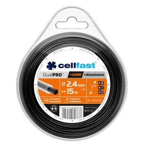 ŻYŁKA TNACA Z RDZENIEM DUAL PRO 35-063  okrągła 2,4 mm 15 m