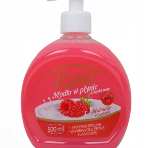 MYDŁO W PŁYNIE ROSA KREMOWE 500ML DOZOWNIK MALINA