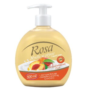 MYDŁO W PŁYNIE ROSA KREMOWE 500ML DOZOWNIK BRZOSKWINIA