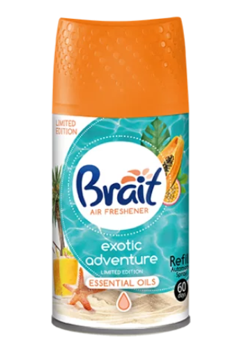 ODŚWIEŻACZ POWIETRZA BRAIT EXOTIC ADVENTURE 250ML 1 ODŚWIEŻACZ POWIETRZA BRAIT EXOTIC ADVENTURE 250ML
