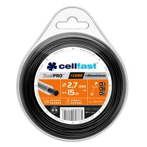 ŻYŁKA TNĄCA Z RDZENIEM DUAL PRO 35-064 okrągła 2,7 mm 15 m