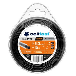 ŻYŁKA TNĄCA Z RDZENIEM DUAL PRO 35-062 okrągła 2,0 mm 15 m