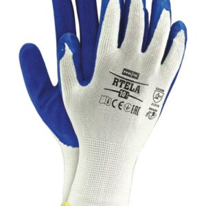 RĘKAWICE REIS RTELA WN NIEBIESKO-BIAŁE "9"