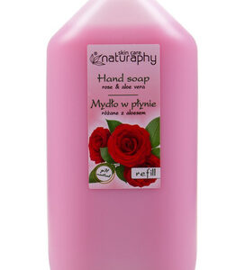 MYDŁO W PŁYNIE NATURAPHY RÓŻANE Z ALOESEM 5L.