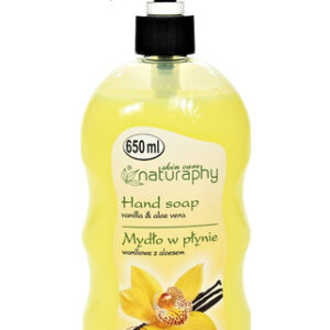 MYDŁO W PŁYNIE NATURAPHY WANILIOWE Z ALOESEM 650ML