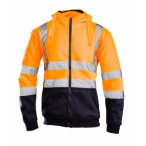 BLUZA BRIXTON FLASH DRESOWA POMARAŃCZOWO/GRANATOWA ODBLASKOWA "XL"