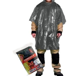 PELERYNA PRZECIWDESZCZOWA REIS PONCHO-F CZARNY