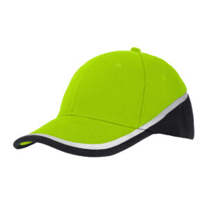 CZAPKA Z DASZKIEM NEON YELLOW