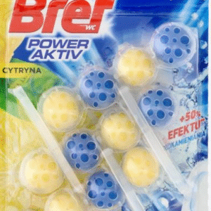 KOSTKA WC BREF POWER ACTIV 3X50G LEMON