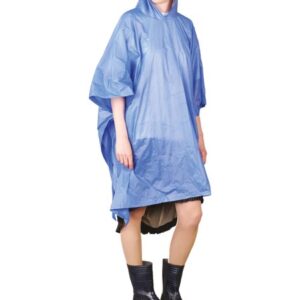 PONCHO PRZECIWDESZCZOWE NIEBIESKI