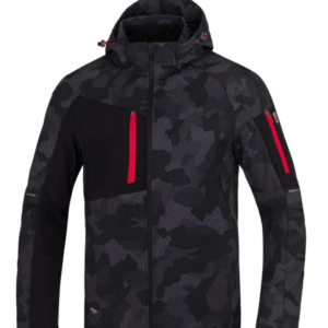KURTKA SOFTSHELL CREATRON CAMO H6696 CZARNY "4XL"