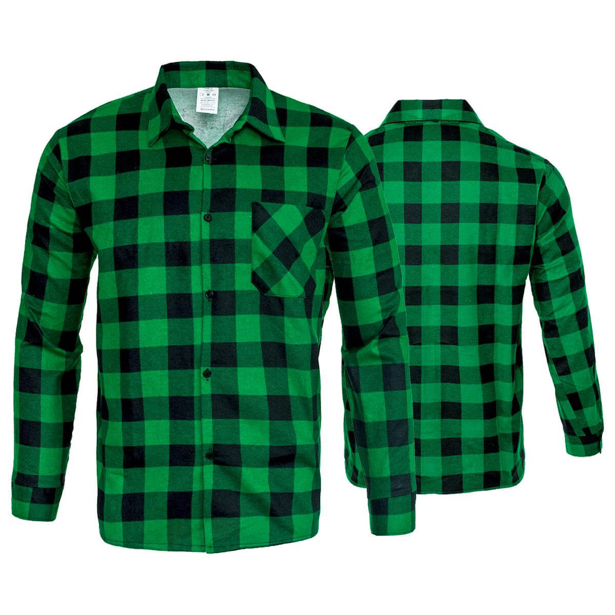 KOSZULA FLANELOWA ZIELONA 1 f4e86a3056a39481c9140a717f172a9c