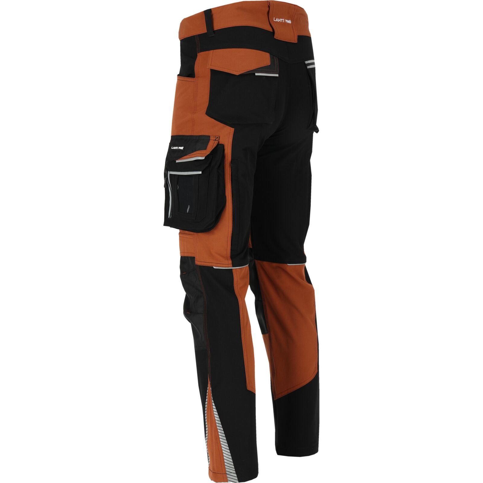 SPODNIE STRETCH LAHTI L4054501 BRĄZOWO-CZARNY "S" 2 18279b6d47afa3d281c3b940f616ef30