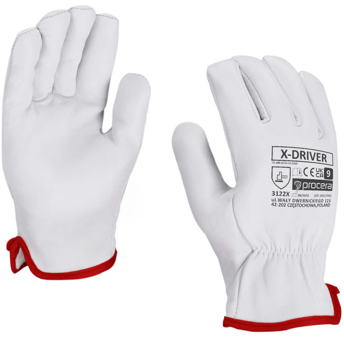 RĘKAWICE CAŁOSKÓRZANE X-DRIVER "11" 1 74a7fd596bc32da3b73c95d0138d3b25