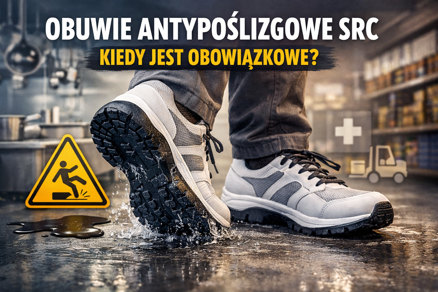 Obuwie antypoślizgowe SRC – kiedy jest obowiązkowe?