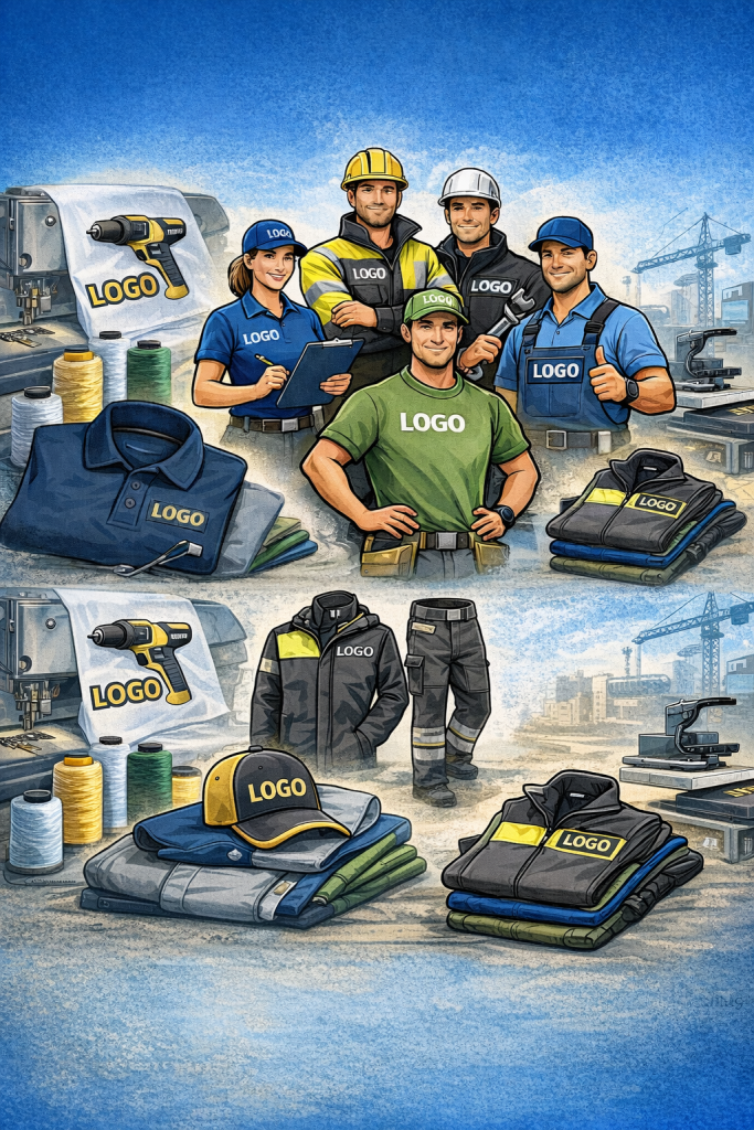 Odzież ochronna i robocza z logo firmy – korzyści wizerunkowe i praktyczne