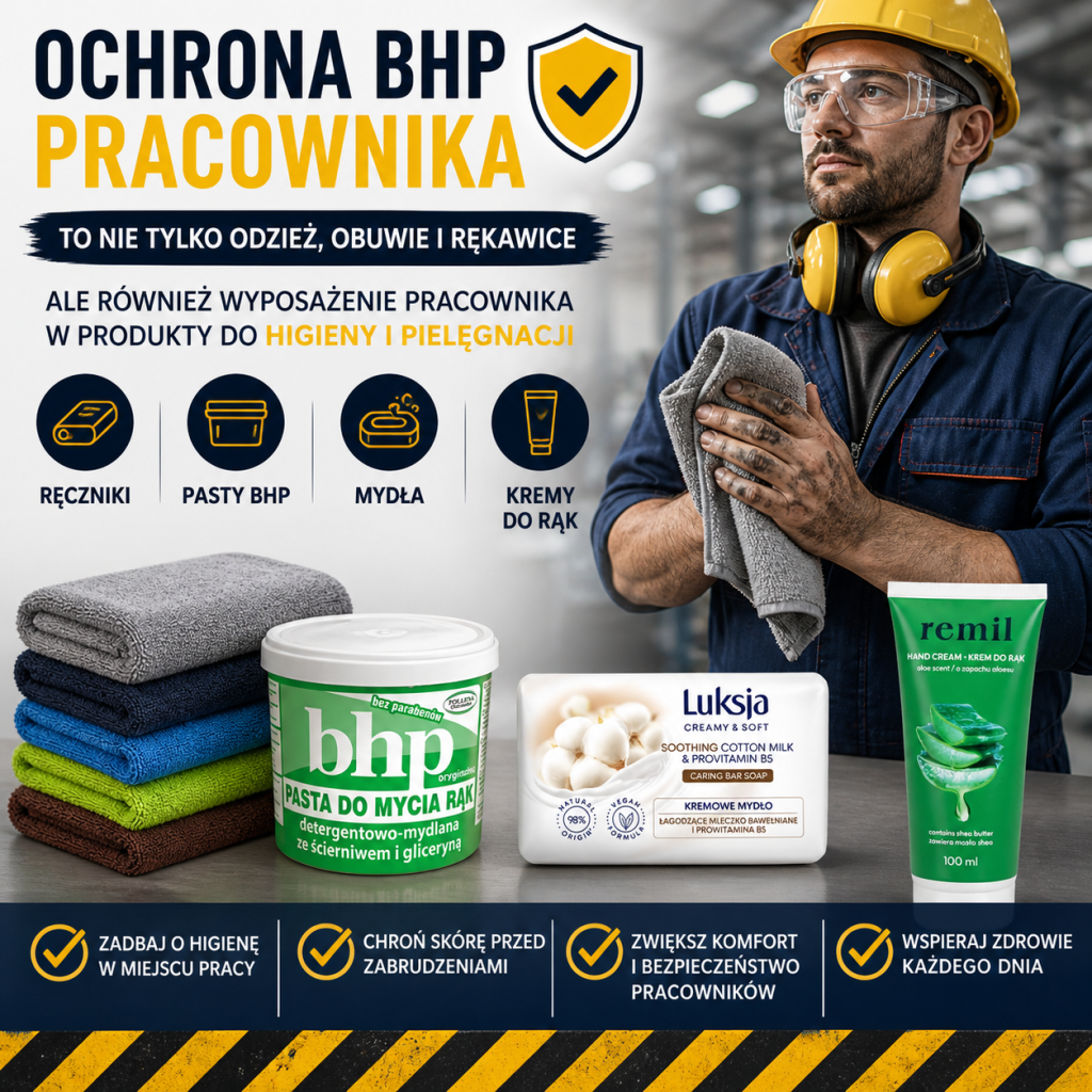 Ochrona BHP pracownika – więcej niż odzież i obuwie